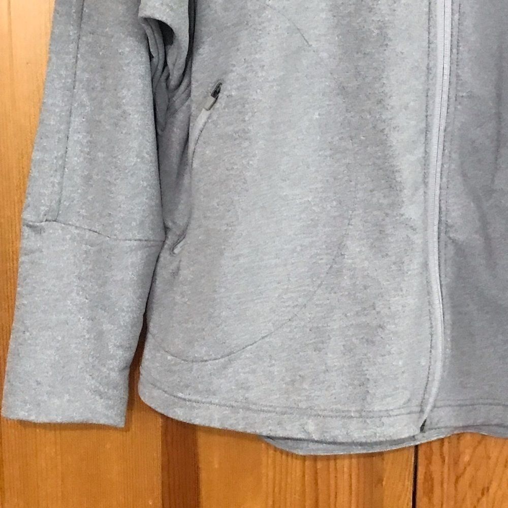 Merrill Women’s Zip Up Long Sleeve Gray Jacket - Picture 4 of 8